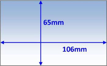 Lens Clear Inner 106 x 65mm Suit Unimig Various Pk5 Weldclass P7-CL10665/5