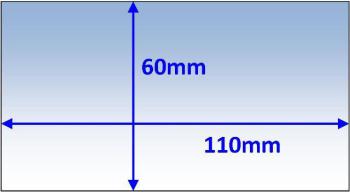 Lens Clear 110 x 60mm Suit Kemppi Beta 60 Pk10 Weldclass P7-CL11060/10