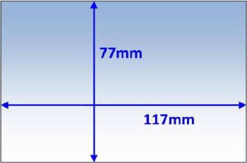Lens Clear Inner 117 x 77mm Suit Speedglas 9100Xx, 9100Xxi, G5-01 Pk5 Weldclass P7-CL11777/5
