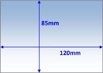 Lens Clear Outer 120 x 85mm Suit Servore Sv4000 Pk10 Weldclass P7-CL12085/10