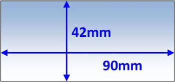 Lens Clear Inner 90 x 42mm Suit Speedglas F/V Pk5 Weldclass P7-CL9042/5