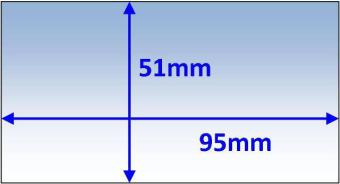 Lens Clear Inner 95 x 51mm Suit Lincoln Pk5 Weldclass P7-CL9551/5