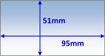 Lens Clear Inner 95 x 51mm Suit Lincoln Pk5 Weldclass P7-CL9551/5