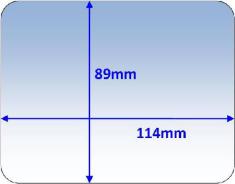 Lens Clear Outer 114 x 89mm Suit Cigweld Weldskill Pk10 Weldclass P7-CLCWS/10