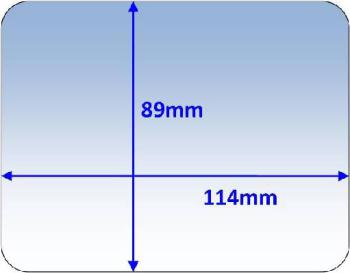 Lens Clear Outer 114 x 89mm Suit Cigweld Weldskill Pk10 Weldclass P7-CLCWS/10