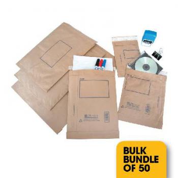 Stu Bags Jiffy Padded Cardboard 265 x 380 Pk10 Par-6043051