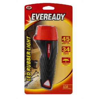 TORCH ENERGIZER RBR22A RUBBER BODY 2 X AA