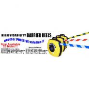 Akreels Barrier Reels Retractable Red/Wh 15M RC3010