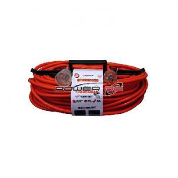 EXTENSION LEAD XHD RED 30M 15AMP 10AMP PLUG