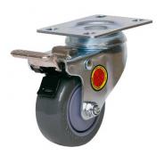 Castor 125kg 75mm Swivel W/Brake S3310B
