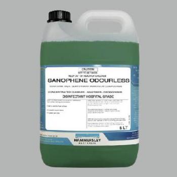 Sanophene Odourless - Hospital Grade Cleaner/Disinfectant/Sanitiser/Deoderiser - 5lt 300-00