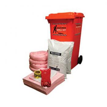 Globall Spill Kit Hazchem 240Ltr Economy SKC240V