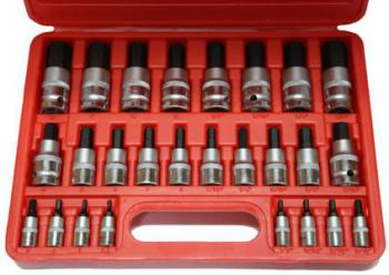 Socket Set T&E Inhex Metric & Imperial 94126