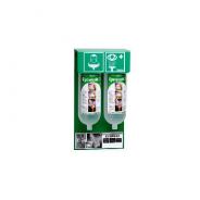 ENWARE EYEWASH WALL STAND WITH 2 X1 LTR BOTTLES