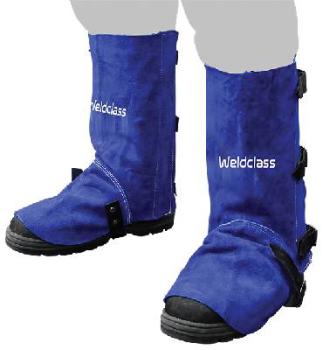 Spats Promax Spb Leather Buckle Style (Pair) Weldclass WC-01815