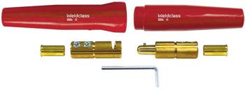 Cable Joiner 500A Set Red Suit 50-95mm Cable Weldclass WC-01867