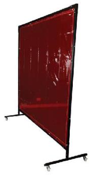 Frame + Curtain Kit H/Duty 1.8 x 2.0M Red Weldclass WC-03235K