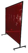Frame + Curtain Kit H/Duty 1.8 x 2.0M Red Weldclass WC-03235K