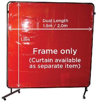 Weld Curtain Frame Only - Dual Length - Suit 1.8 x 1.8M And 1.8 x 2.0M Curtain WC-06469