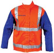Jacket Promax Hv2 Fr Hi-Viz Leather Sleeves 3XL Weldclass WC-04766