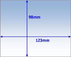 Lens Clear Outer 123 x 98mm Suit Cigweld Prolite Pk10 Weldclass WC-05157