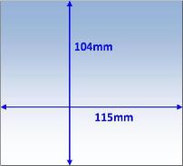 Lens Clear Outer 115 x 104mm Suit Promax 150/180/200/350 Pk10 Weldclass WC-05323