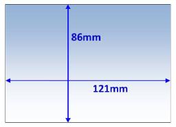 Lens Clear Inner 121 x 86mm Suit Promax 680/680R/850R Pk5 Weldclass WC-05357