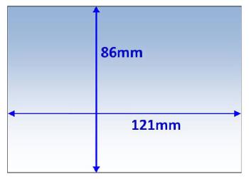 Lens Clear Inner 121 x 86mm Suit Promax 680/680R/850R Pk5 Weldclass WC-05357
