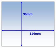 Lens Clear Outer 114 x 96mm Suit WIA Blue-Fx Pk10 Weldclass WC-06025