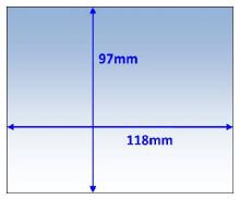 Lens Clear Outer 118 x 97mm Suit Unimig Viper, Chaos Pk10 Weldclass WC-06027