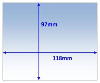 Lens Clear Outer 118 x 97mm Suit Unimig Viper, Chaos Pk10 Weldclass WC-06027