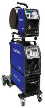Welder Mig/Stick/Tig Weldclass Force 395MST Pulse W/ Separate Wire Feeder & Toolbox WC-395MSTK2