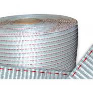 Strap Polyester Woven 2 Red Lines 19mm x 500M 1100Bs WPS-19H
