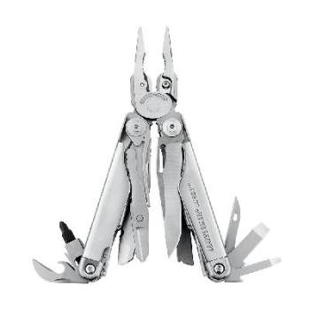 Leatherman Surge Heavy Duty Multi-Tool 420HC S/S Blades W/Button Nylon Sheath - Silver