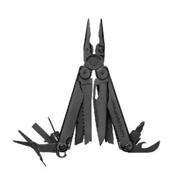 Leatherman Wave Plus Black Oxide Multi-Tool 420HC S/S Blades W/Molle Black Sheath