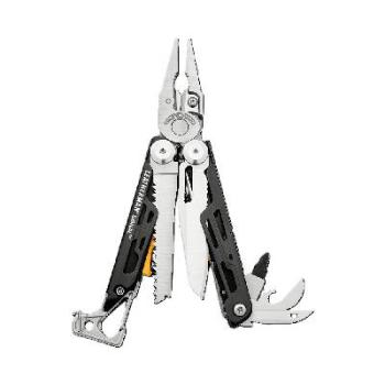 Leatherman Signal Camping Multi-Tool W/Firestarter/Whistle W/Nylon Sheath  - Cobalt & Silver