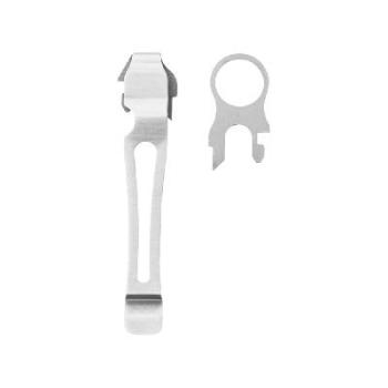 Leatherman Pocket Clip & Lanyard Ring For Charge+/Charge+TTI/Wave+/Surge - Silver