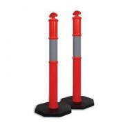 Bollard T-Top 1150mm Reflective Complete 6kg