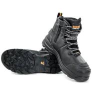 Bison Boot Xt Ankle Lace Up With Zip Black Aus/11