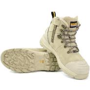 Bison Boot Xt Ankle Lace Up With Zip Stone Aus/11