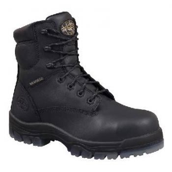 Oliver Boots All Terrain Lace Up Black Leather Size 10 45-645/10