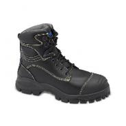 Blundstone Boots Lace Up Black Metatarsal Size 8-1/2 994/8-1/2