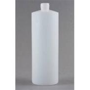 PLASTIC BOTTLE 1LT C/W LID BOTT  PL-1LTR-810-NT CAP CL-28-210-WT