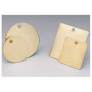 BRADY BRASS ROUND TAG 38MM PACK 25 23210