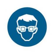 Brady Sign Eye Protection Must Be Worn 833006