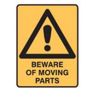 Brady Beware Of Moving Parts( Pkt5)