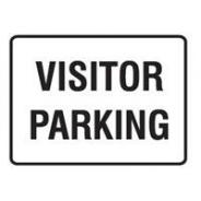 BRADY SIGN VISITOR PARKING   833986