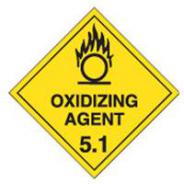 Sign Oxidising Agent 5.1 836008