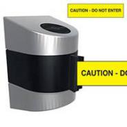 Brady Barrier Wall Mount Retract Blk/Yell 4.6M