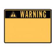 Brady Label Warning Preprint 57.15 x 76.2 Suit Bbp31 872946